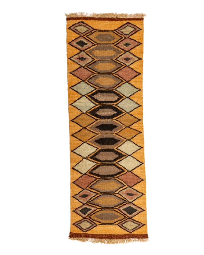 Qom' Rug #063 - 50 x 150 cm | 20″ x 60″ in