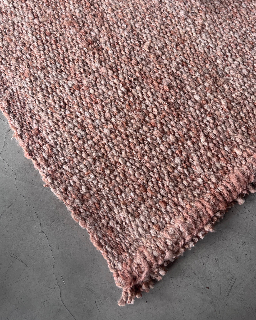 Solid Rug - Old Rose