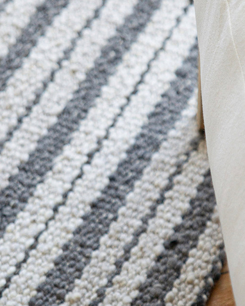 Area Rug - Natural & Gray