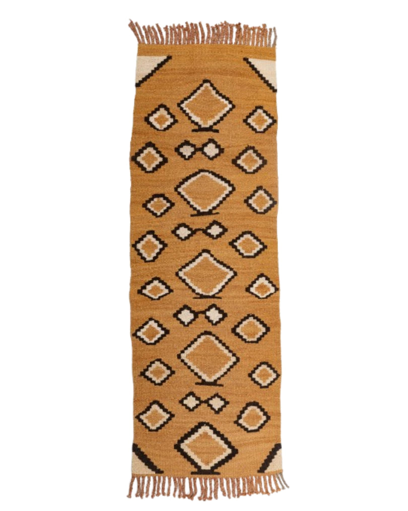 Qom' Rug #059 - 50 x 150 cm | 20″ x 60″ in