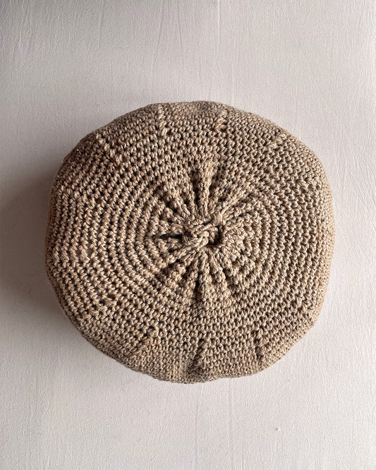 Round Cushion – Sand & Natural (M)