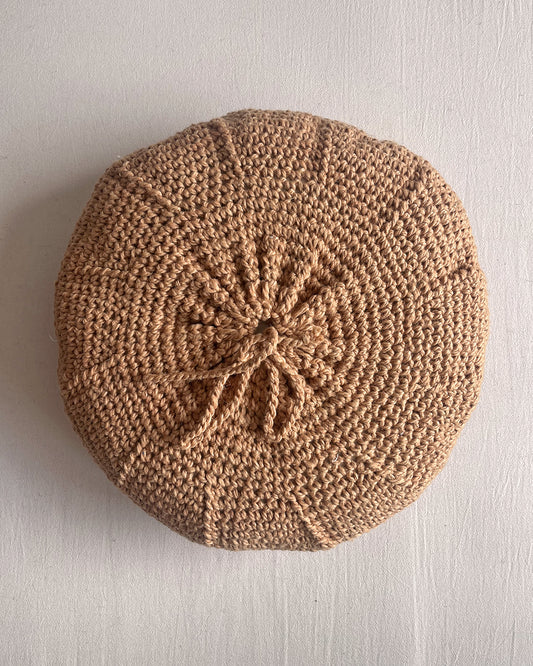 Round Cushion – Camel (L)