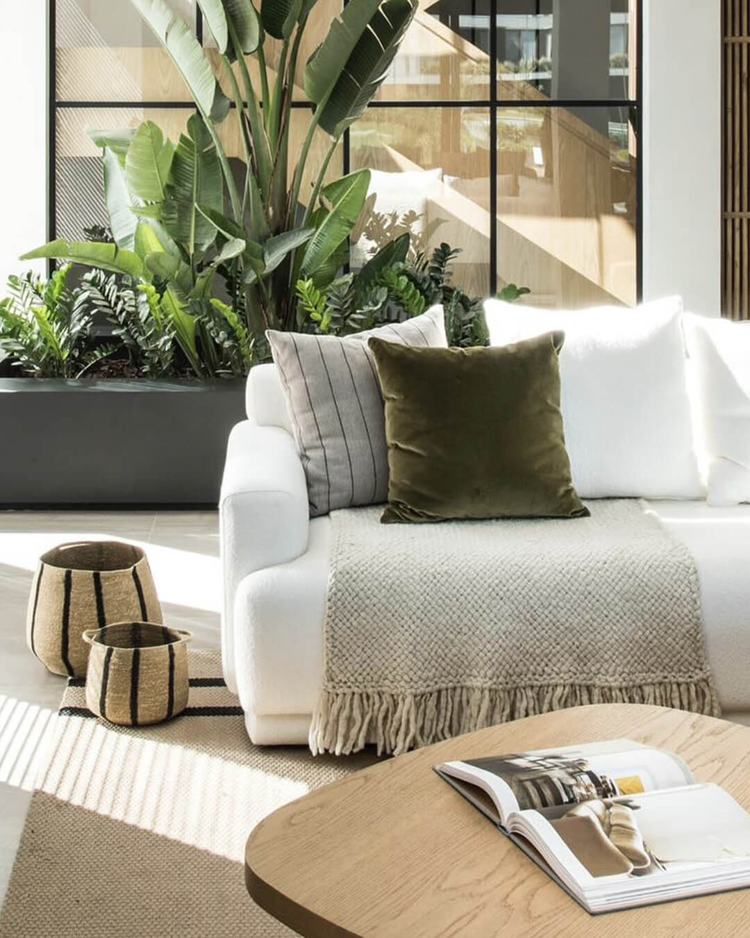 Wool Throw – Natural