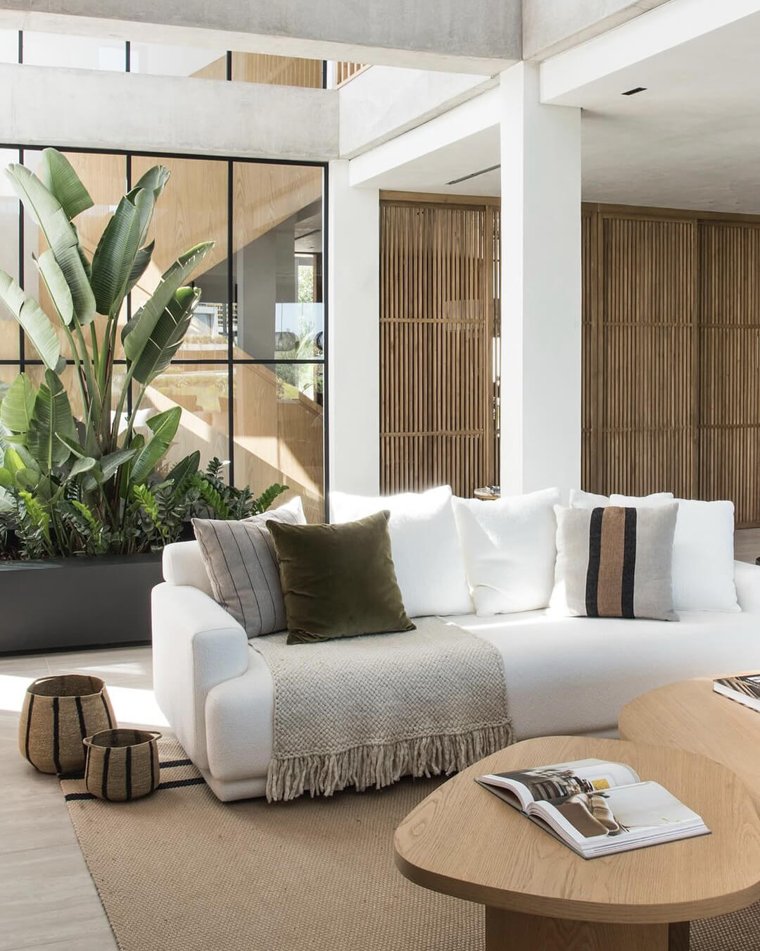 Wool Throw – Natural