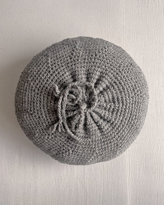 Round Cushion – Gray (L)