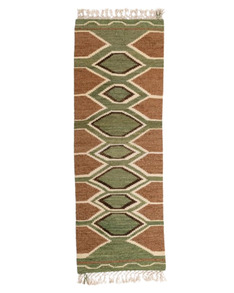Qom' Rug #064 - 50 x 150 cm | 20″ x 60″ in