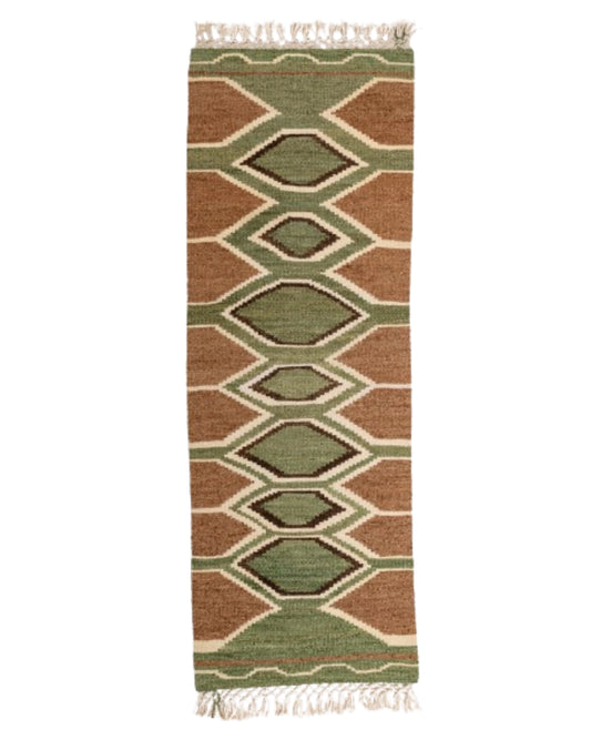 Qom' Rug #064 - 50 x 150 cm | 20″ x 60″ in