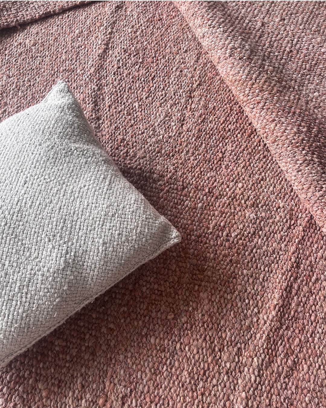Solid Rug - Old Rose