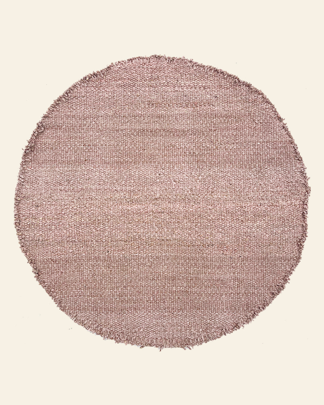 Round Rug - Old Rose