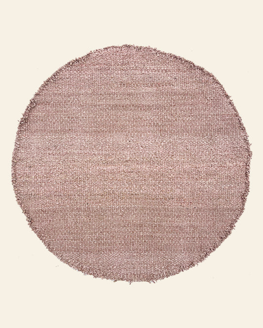 Round Rug - Old Rose