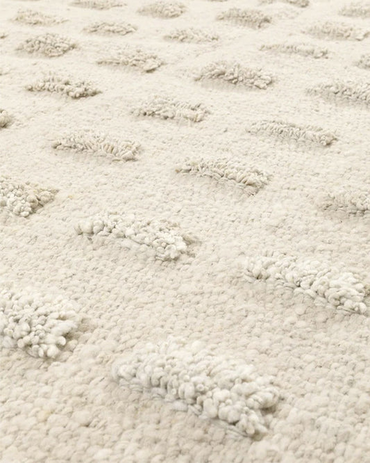 Pom Pom Rug – Natural