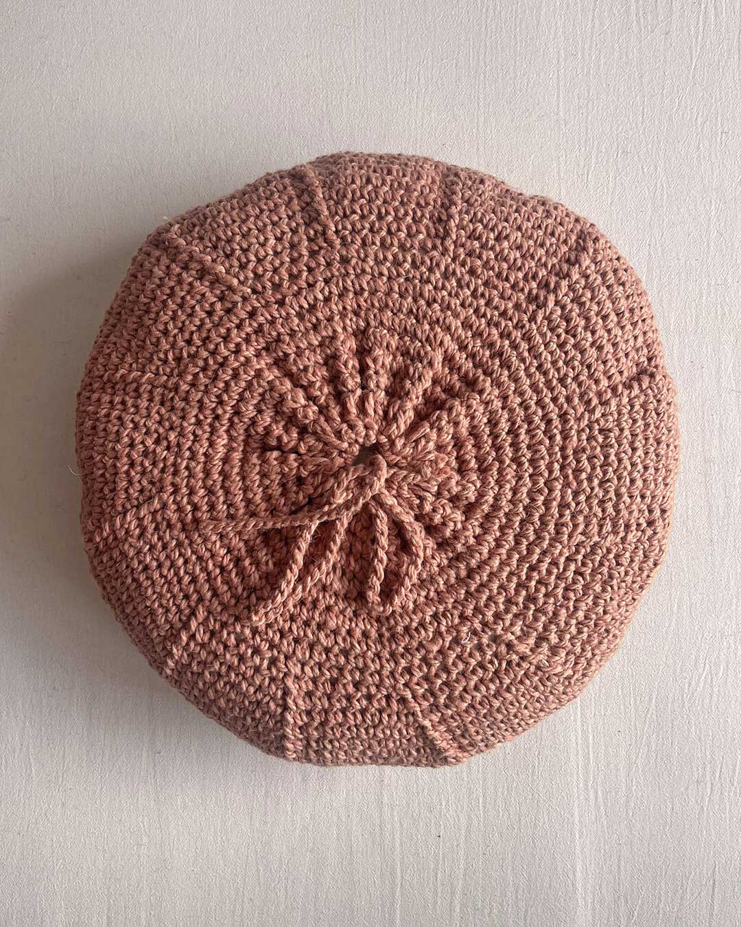 Round Cushion – Old Rose