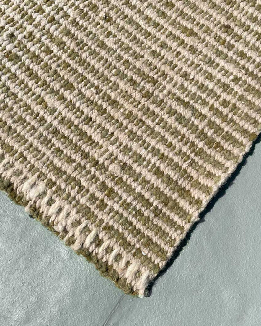 Striped Rug - Yerba & Natural