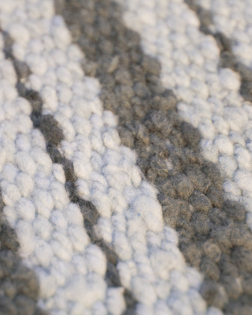 Area Rug - Natural & Gray