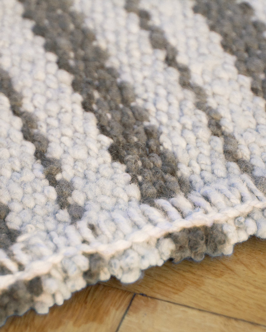 Area Rug - Natural & Gray